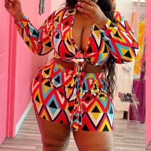 2 piece colorful set